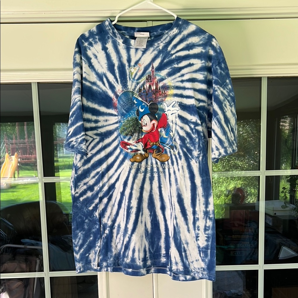 Disney World Tye Dye T shirt